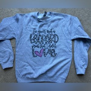 Leopard Graphic Sweatshirt